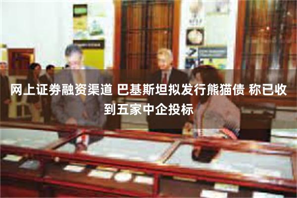 网上证劵融资渠道 巴基斯坦拟发行熊猫债 称已收到五家中企投标