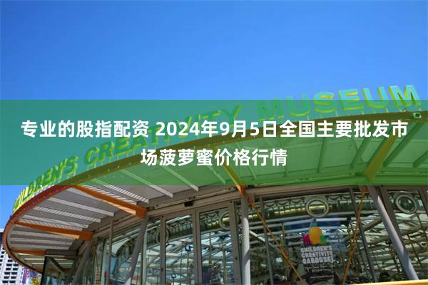 专业的股指配资 2024年9月5日全国主要批发市场菠萝蜜价格行情